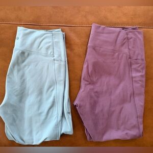 Danskin Leggings Teal and Purple